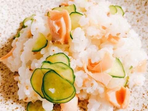 鮭の混ぜ寿司